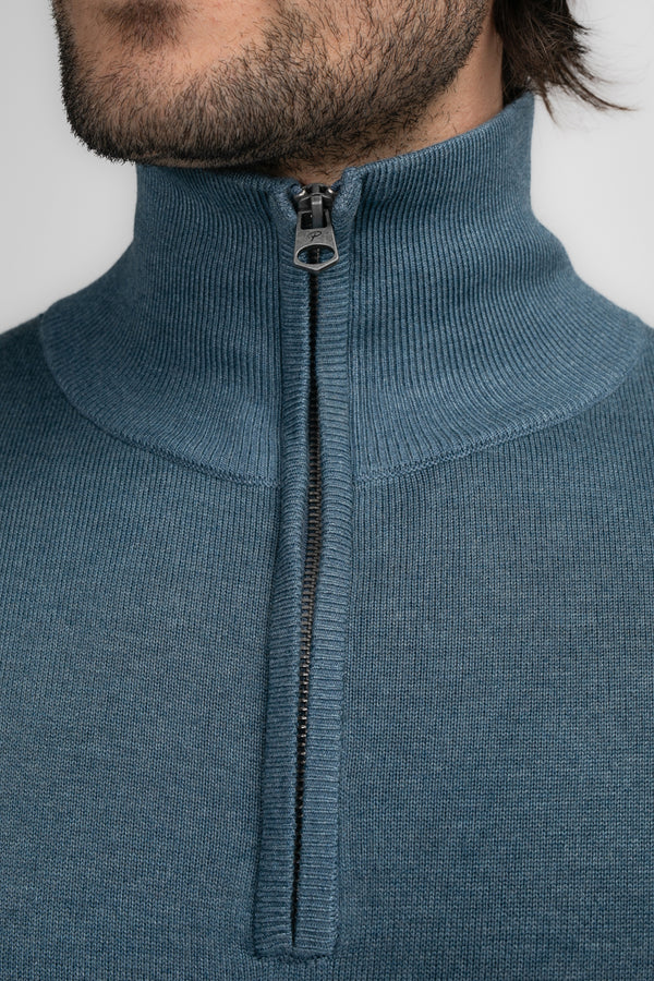 Trui met rolkraag Blauw - Petrol Industries®