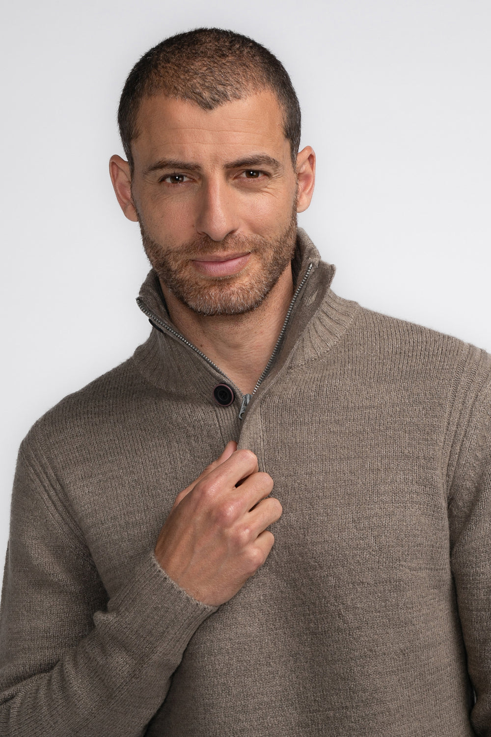 Pull col roulé Beige - Petrol Industries®