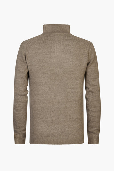Pull col roulé Beige - Petrol Industries®