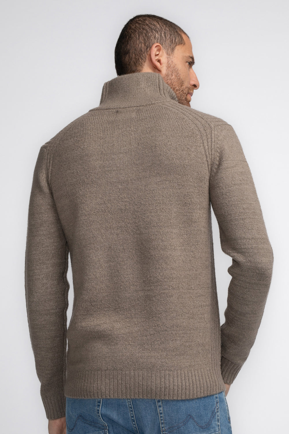 Pull col roulé Beige - Petrol Industries®