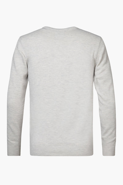 Pull col rond Écru - Petrol Industries®