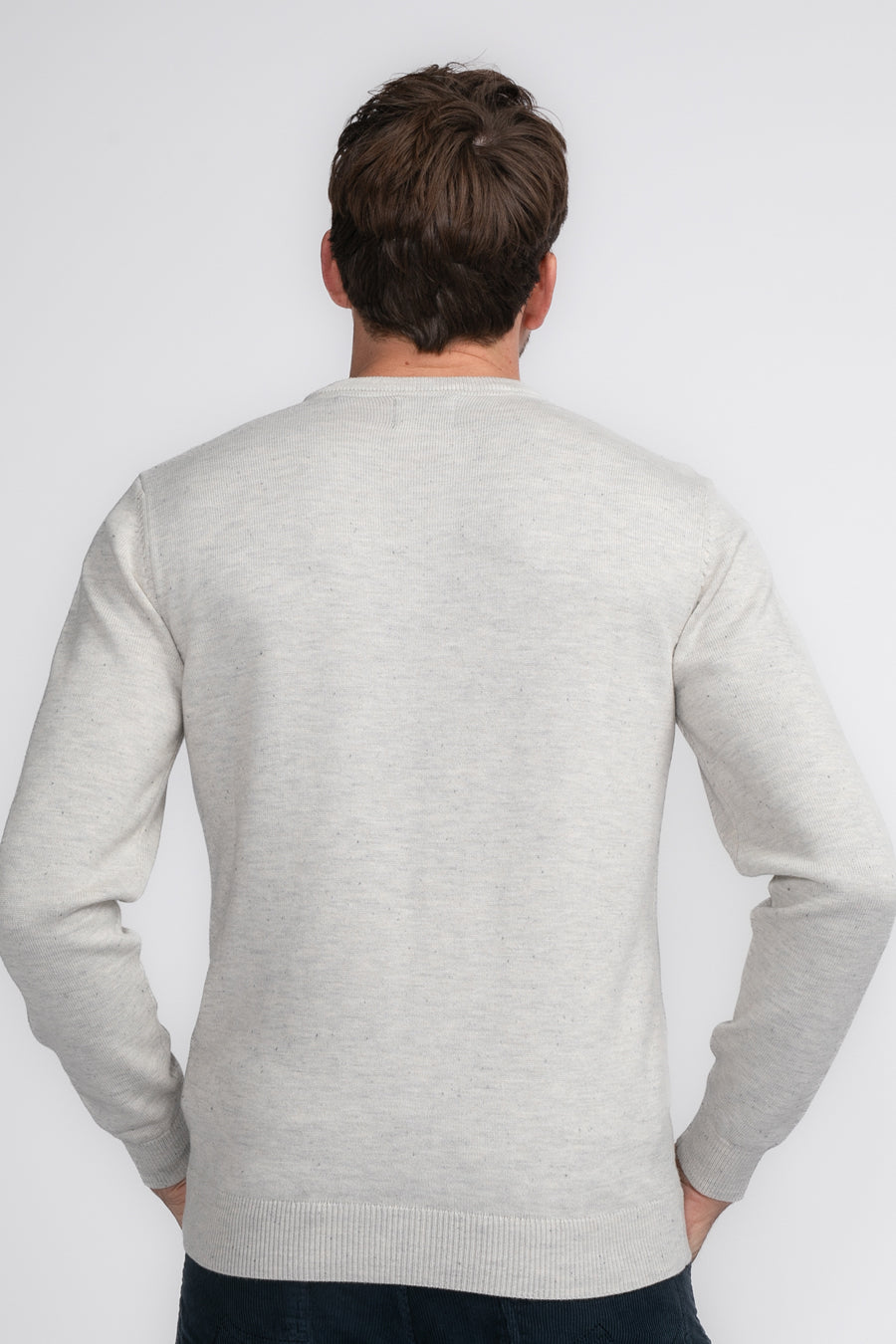 Pull col rond Écru - Petrol Industries®