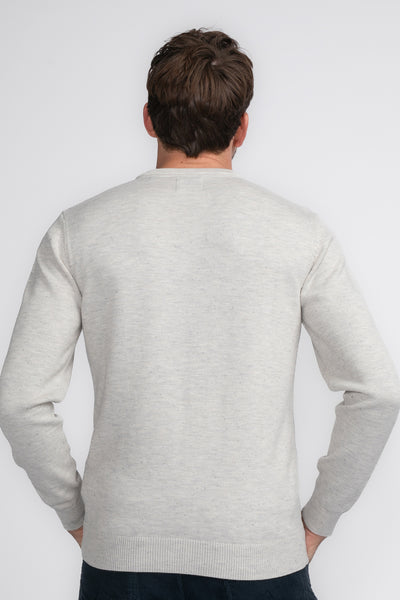 Pull col rond Écru - Petrol Industries®
