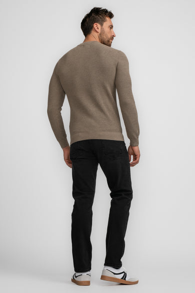Men Knitwear Round Neck Basic