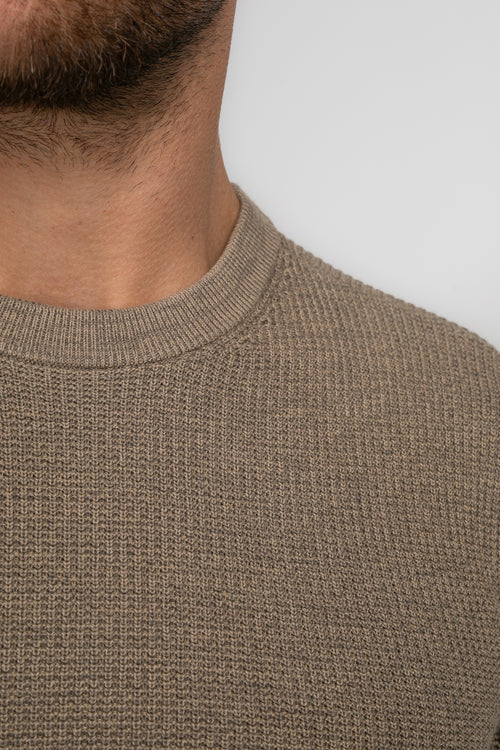 Men Knitwear Round Neck Basic