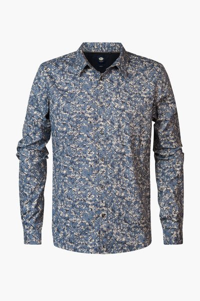 Hemd (lange mouwen) Blauw - Petrol Industries®