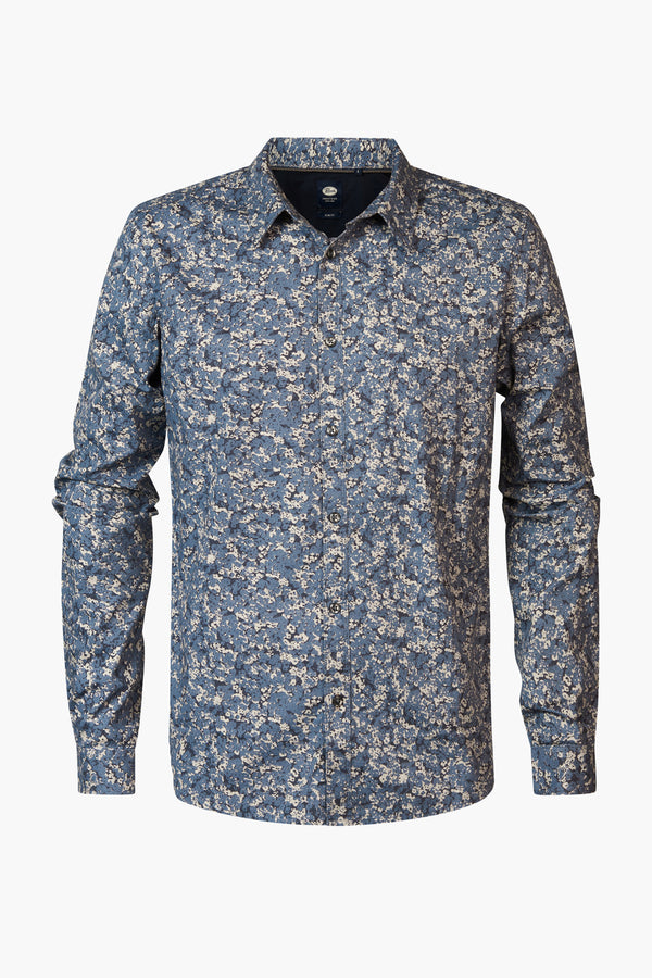 Hemd (lange mouwen) Blauw - Petrol Industries®
