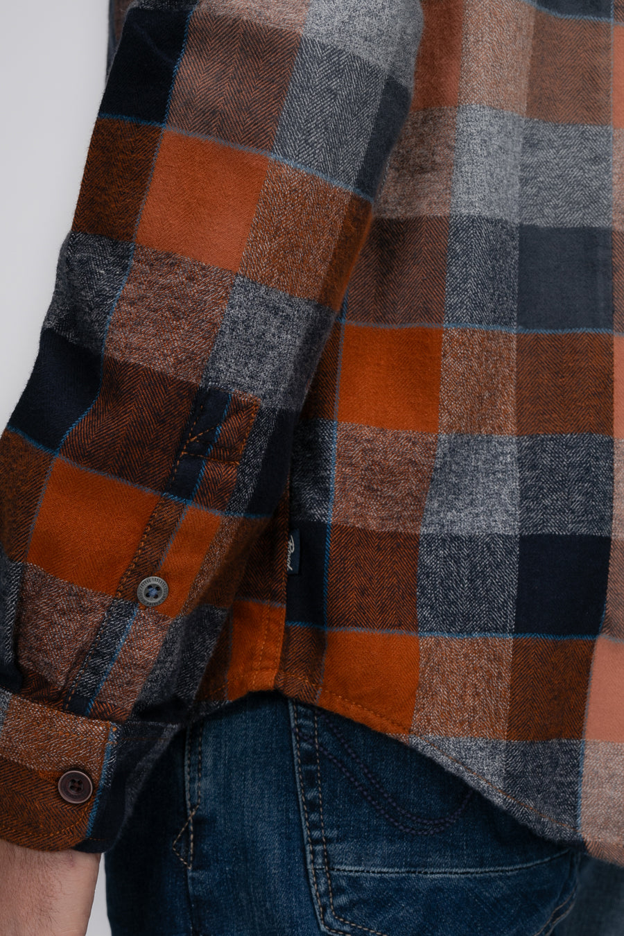 Hemd (lange mouwen) COGNAC - Petrol Industries®