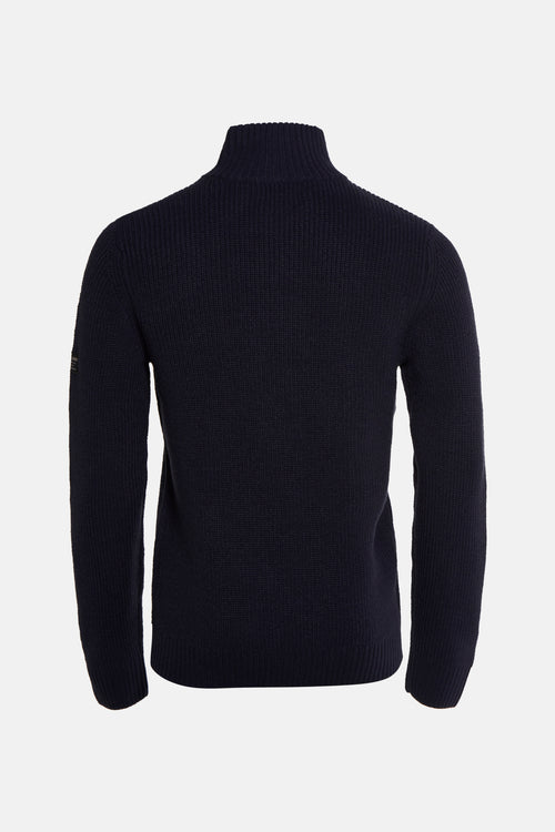 Pull col rond Bleu - Petrol Industries®