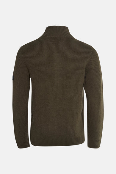 Pull met ronde hals - groen