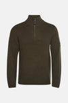 Pull met ronde hals - groen