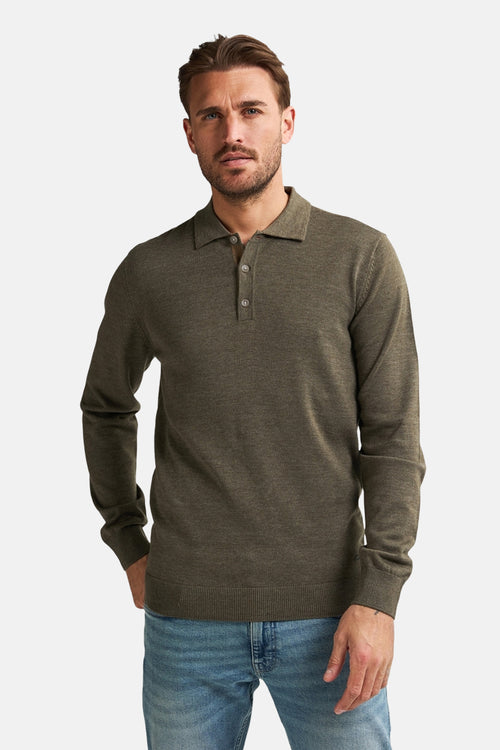 Pull col roulé Vert - Petrol Industries®