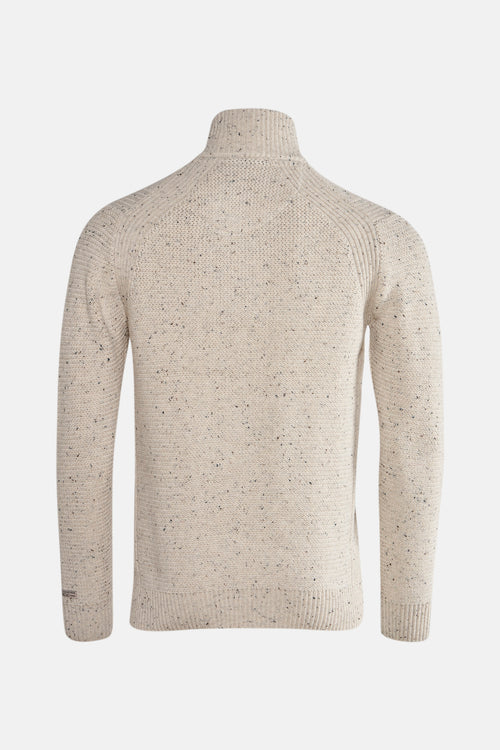 Pull à col rond - Écru