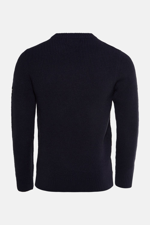 Pull col rond Bleu - Petrol Industries®