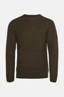 Pull col rond Vert - Petrol Industries®