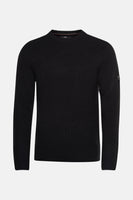 Pull col rond Noir - Petrol Industries®