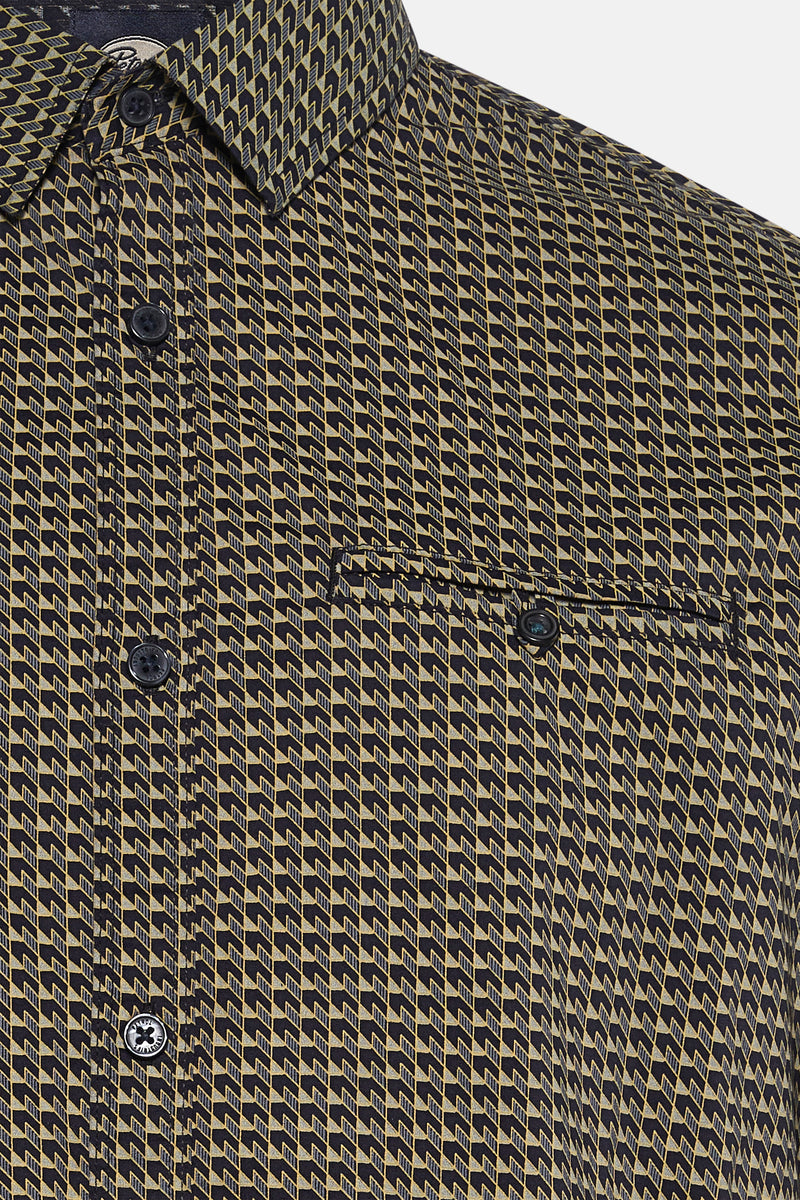 Men Shirt Long Sleeve AOP