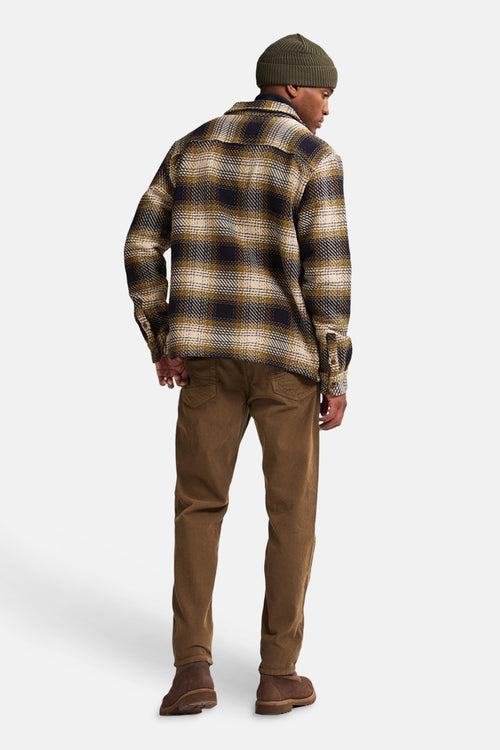 Men Shirt Long Sleeve Check