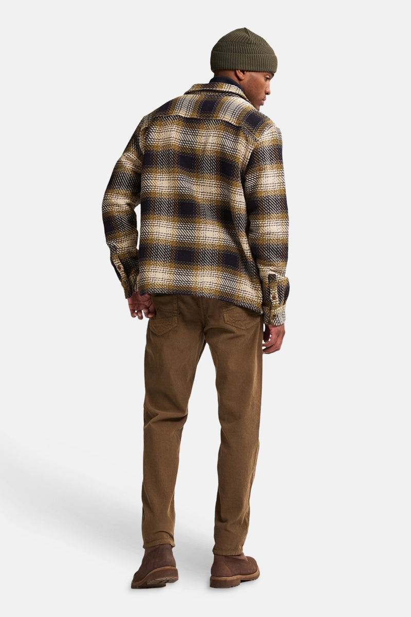 Men Shirt Long Sleeve Check