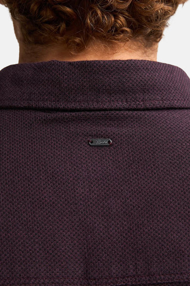 Hemd met lange mouwen - bordeaux