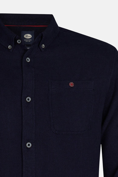 Hemd met lange mouwen - blauw