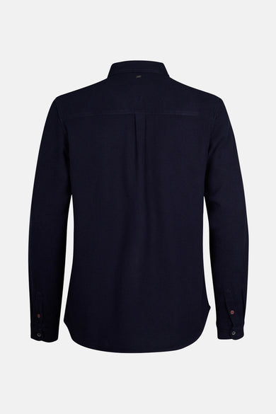 Hemd met lange mouwen - blauw