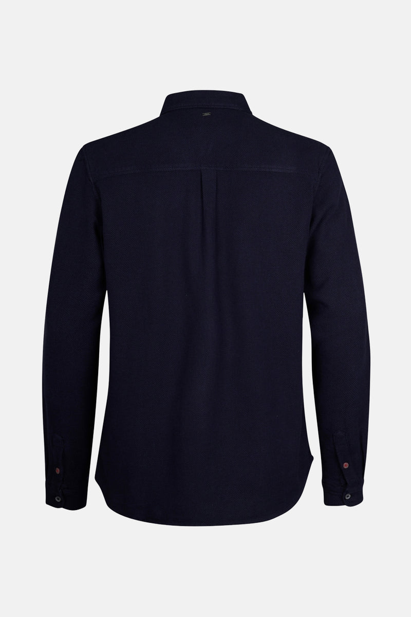 Hemd met lange mouwen - blauw