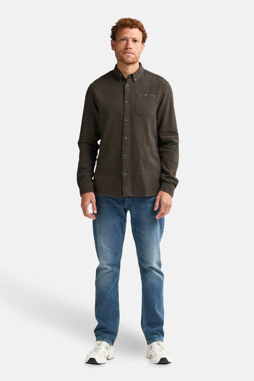 Men Shirt Long Sleeve Uni