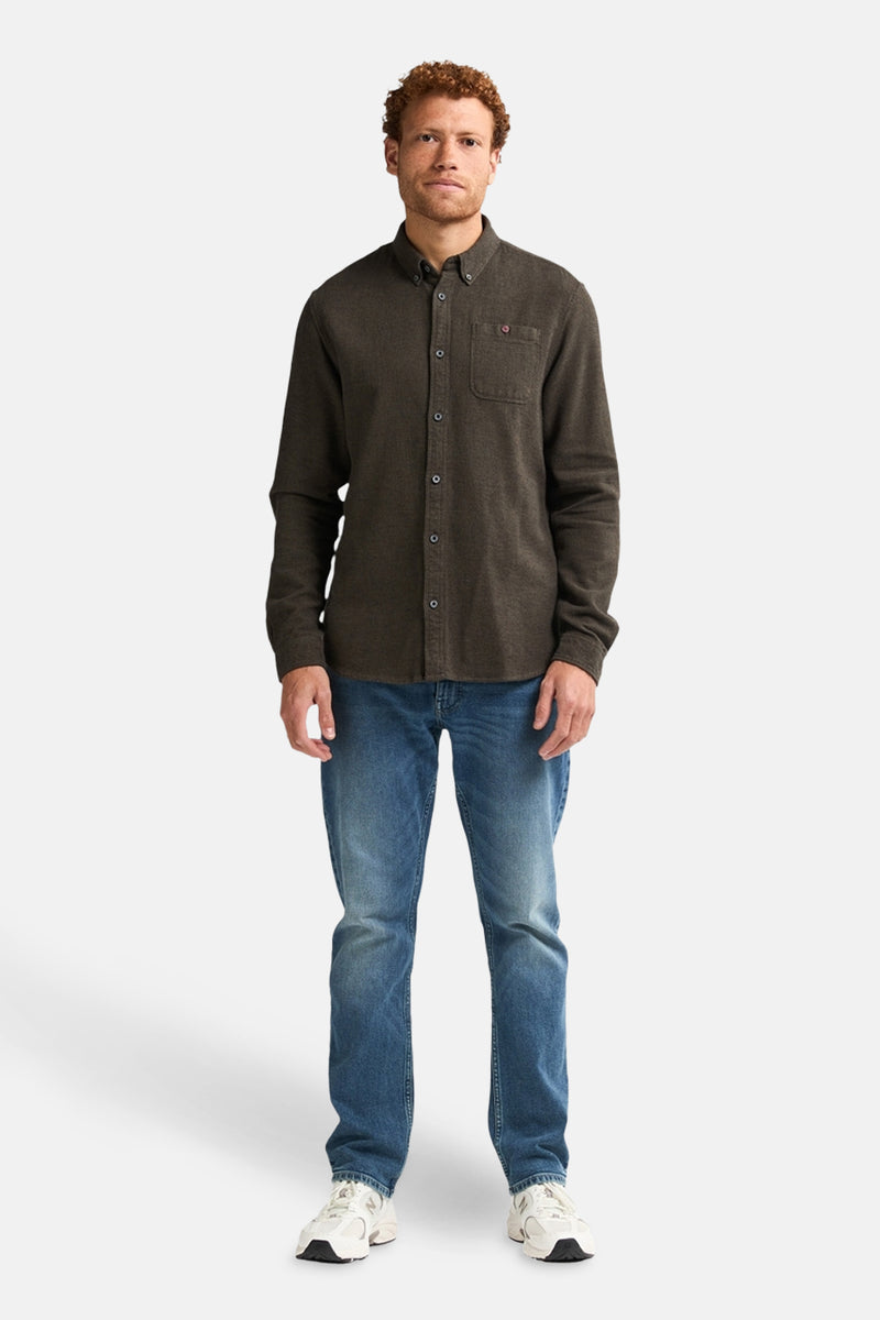 Men Shirt Long Sleeve Uni