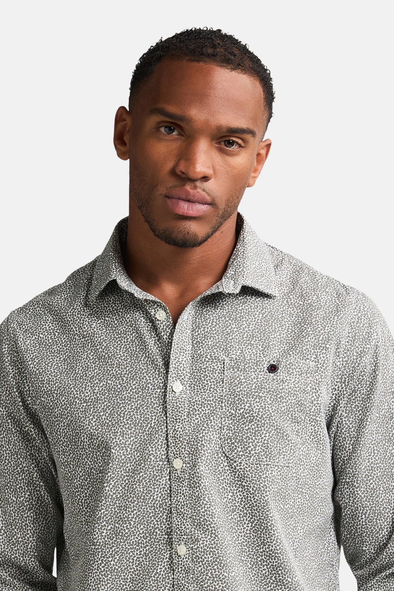 Men Shirt Long Sleeve AOP
