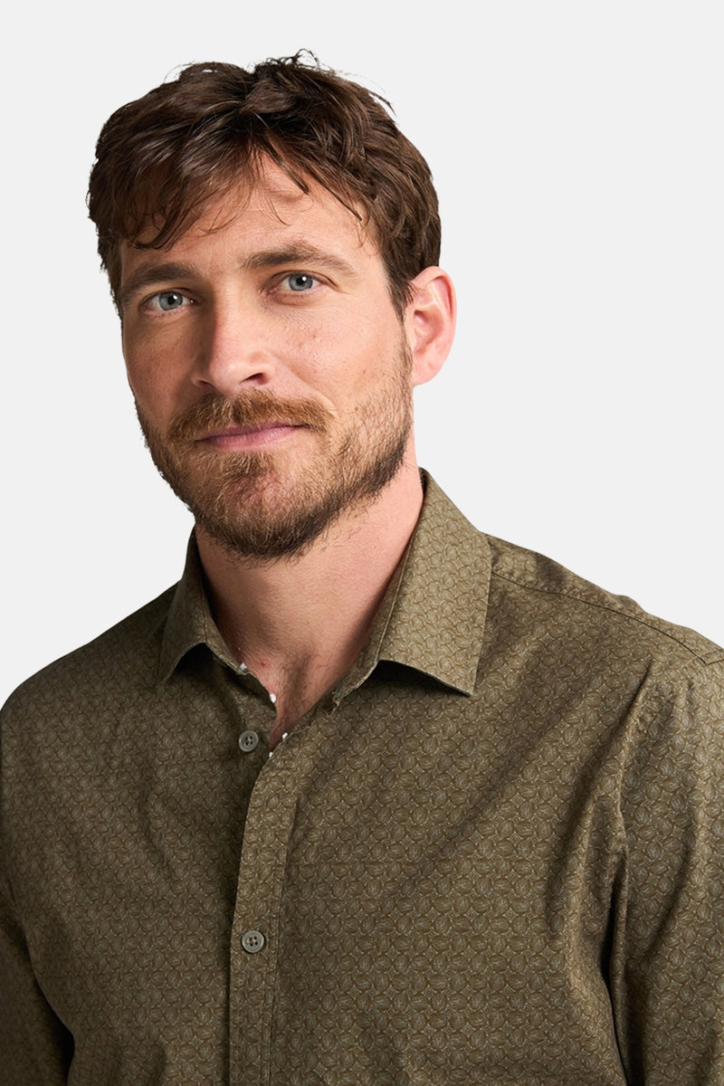 Men Shirt Long Sleeve AOP