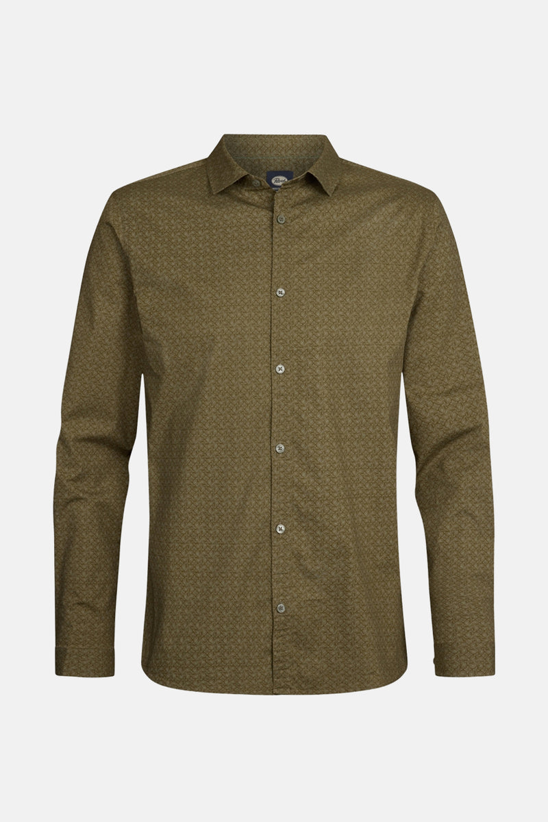 Men Shirt Long Sleeve AOP