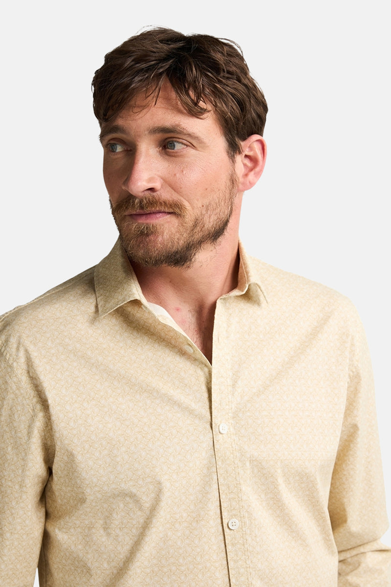 Hemd met lange mouwen - beige