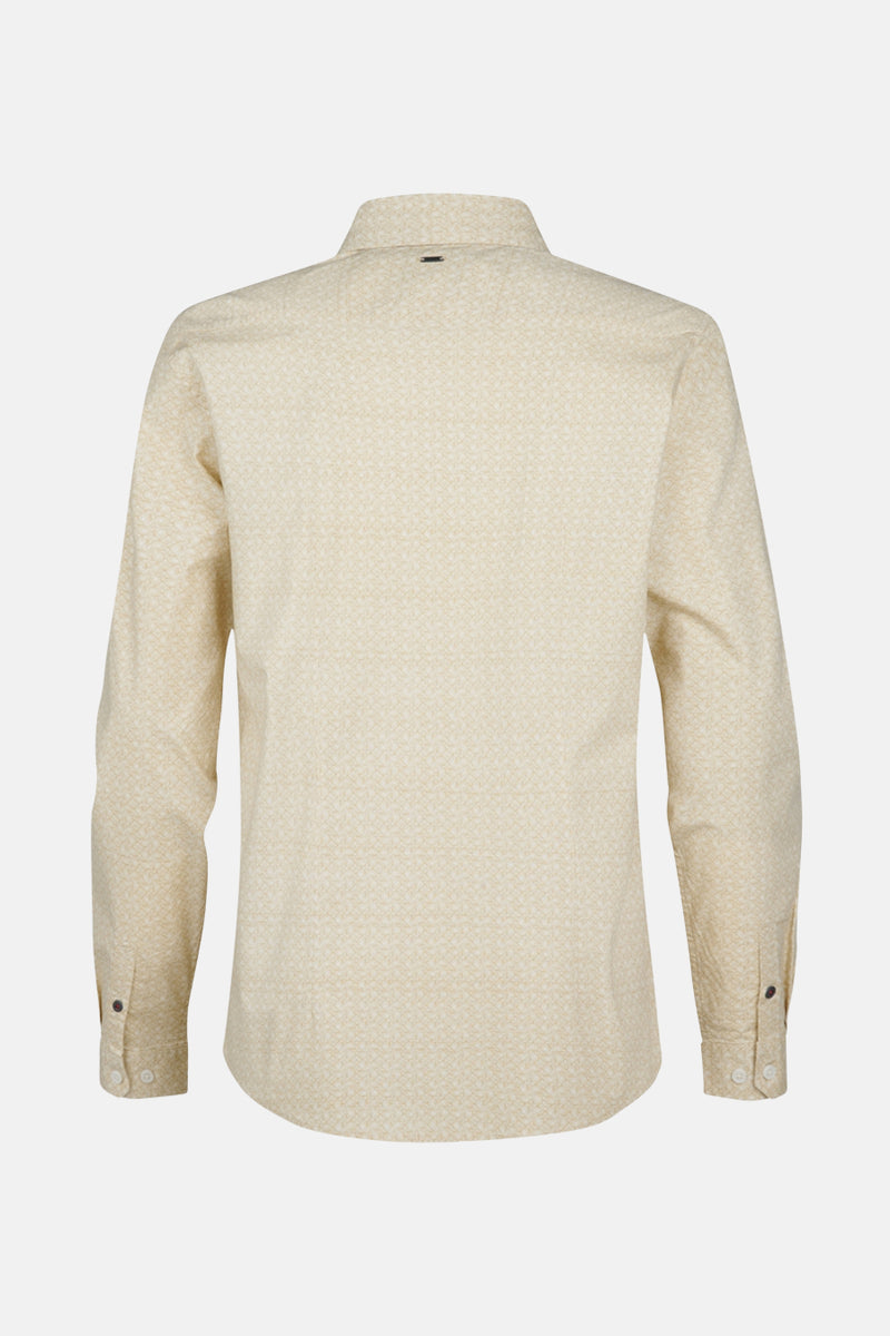 Hemd met lange mouwen - beige