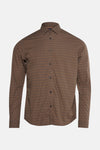 Hemd met lange mouwen - Bruin
