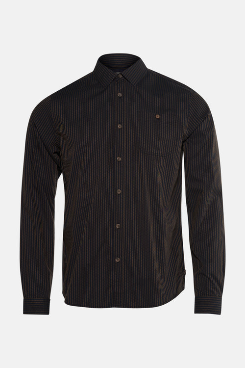 Chemise à manches longues - noir