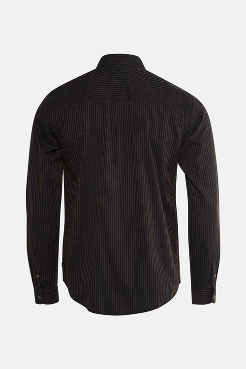 Chemise à manches longues - noir
