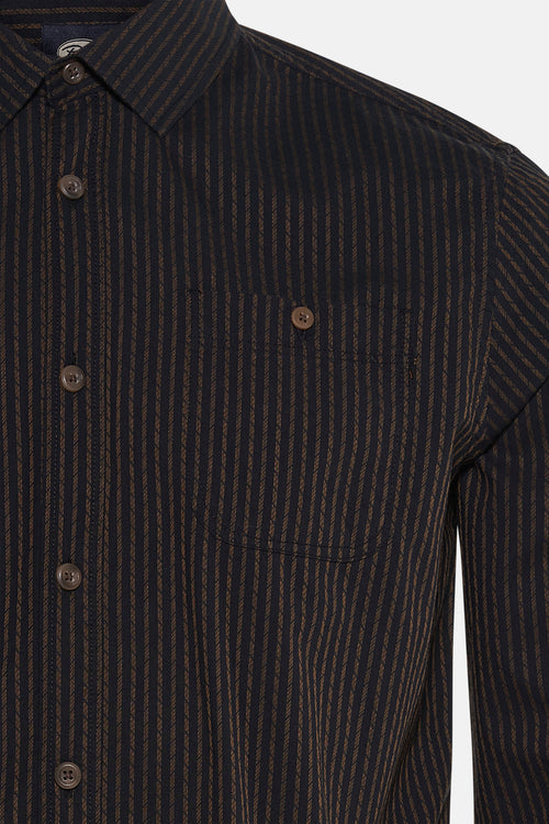 Chemise à manches longues - noir
