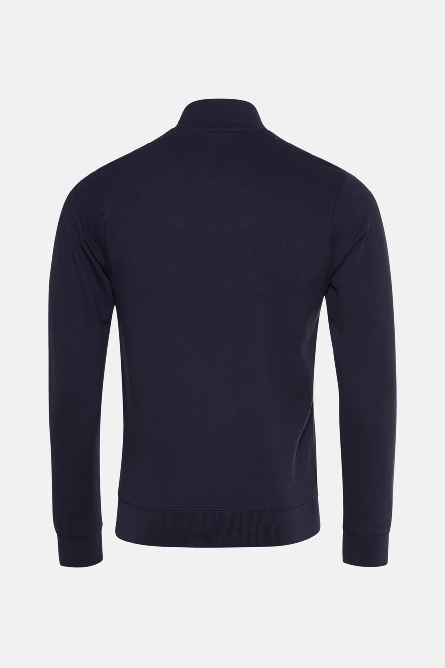 Gilet bleu marine de Petrol Industries, vue arrière, avec col montant et manches longues.