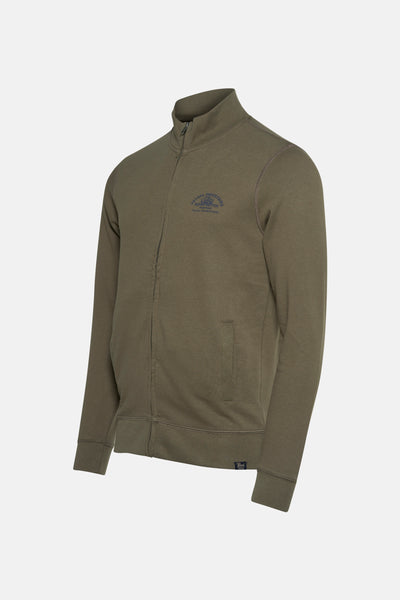 Groen gilet van Petrol Industries®, met ritssluiting en geborduurd logo.