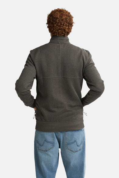 Men Sweater Collar Zip