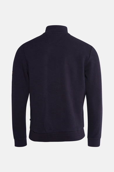 Men Sweater Collar Zip