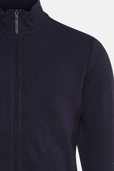 Men Sweater Collar Zip