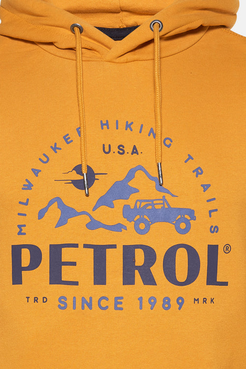 Sweat à capuche Jaune - Petrol Industries®