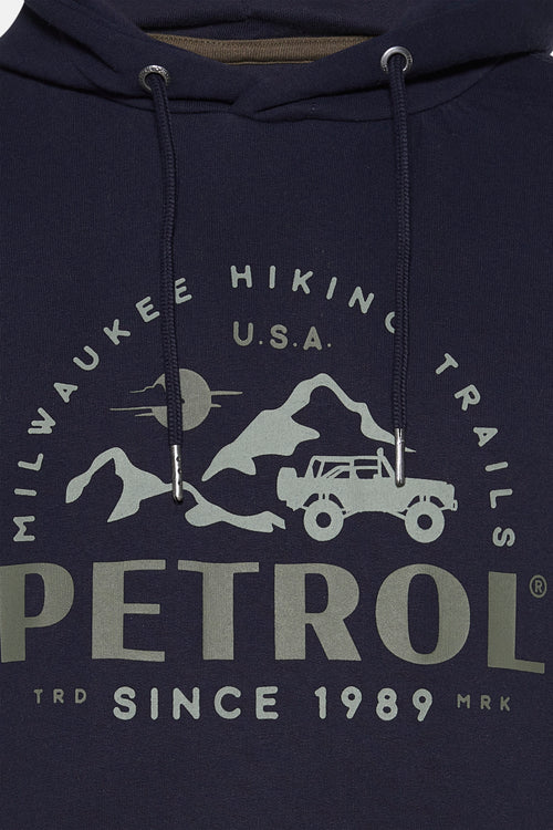 Sweat à capuche Bleu - Petrol Industries®
