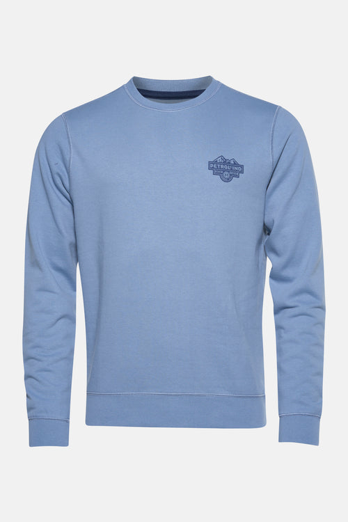Sweat col rond Bleu - Petrol Industries®