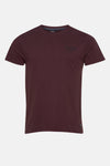T-shirt met korte mouwen - bordeaux