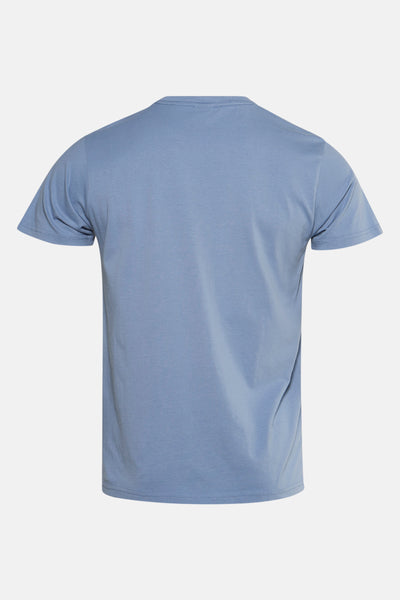 Blauw T-shirt met korte mouwen van Petrol Industries, achterkant.