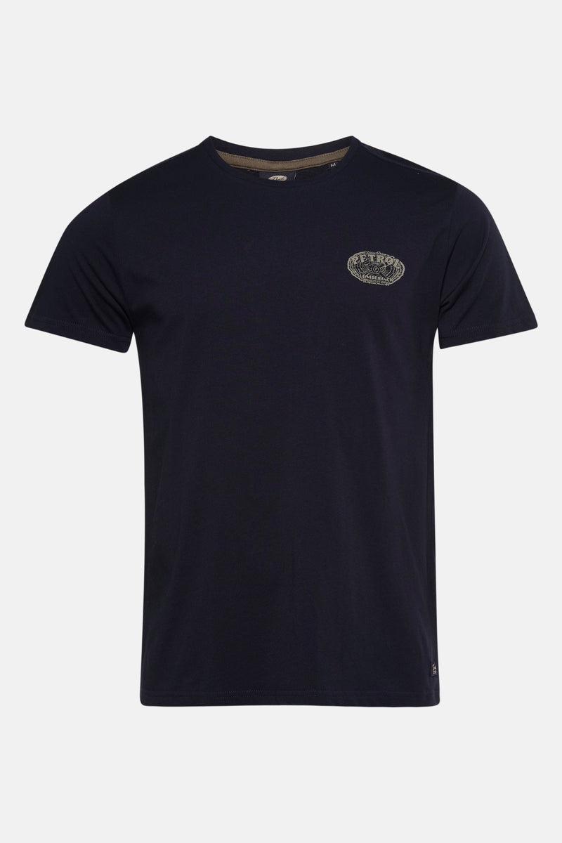 T-shirt (korte mouwen) Blauw - Petrol Industries®