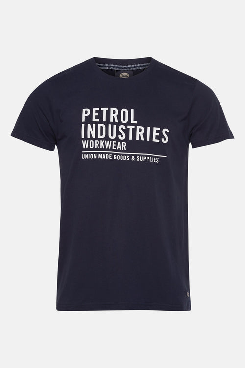 T-shirt met korte mouwen - blauw